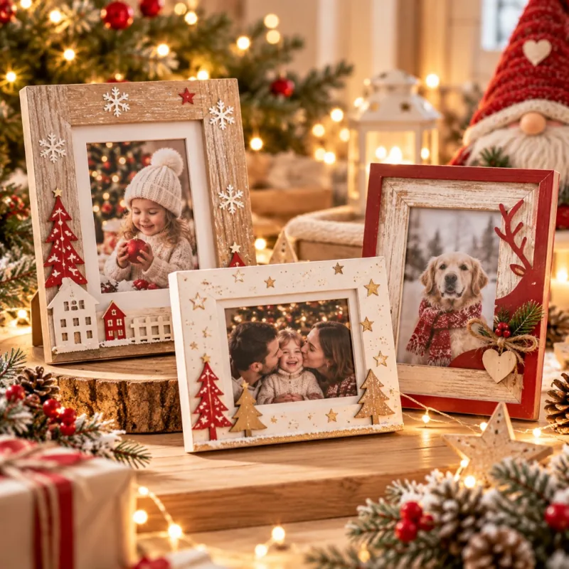 Cornici e portafoto decorativi come idee regalo di Natale