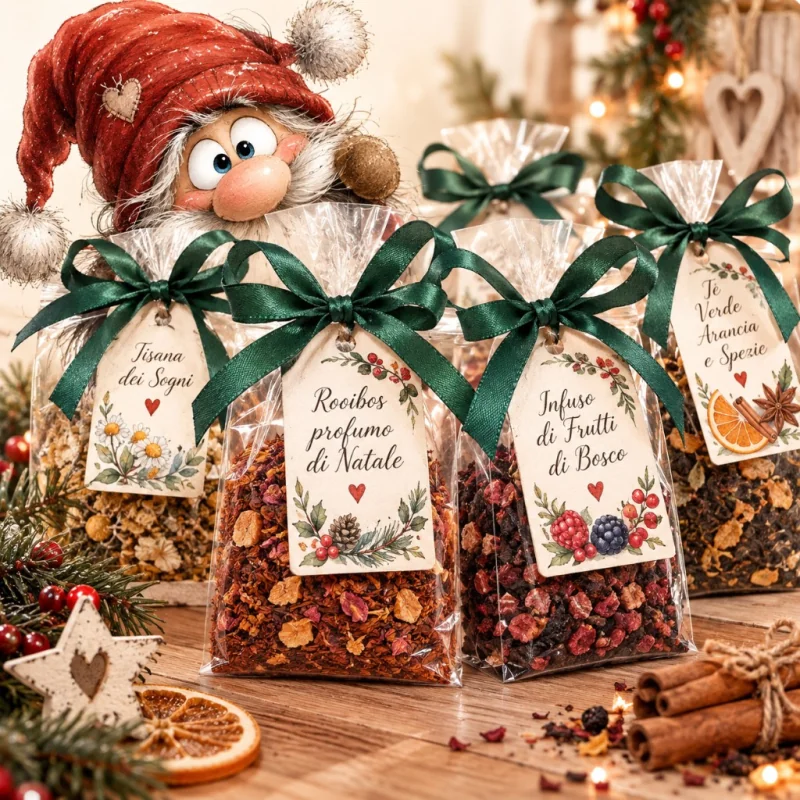 Tè sfuso, tisane, infusi e Rooibos di Natale alla Boutique di Travedona-Monate
