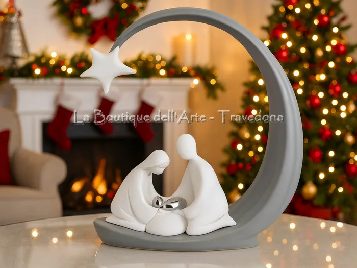 Idee regalo di Natale originali ed economiche per lui, amiche e colleghe da La Boutique dell’Arte, negozio natalizio a Travedona Monate (Varese).